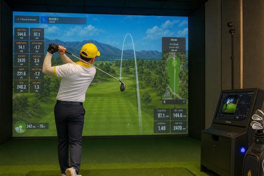 Phòng golf 3D hoạt động như thế nào? Công nghệ phía sau