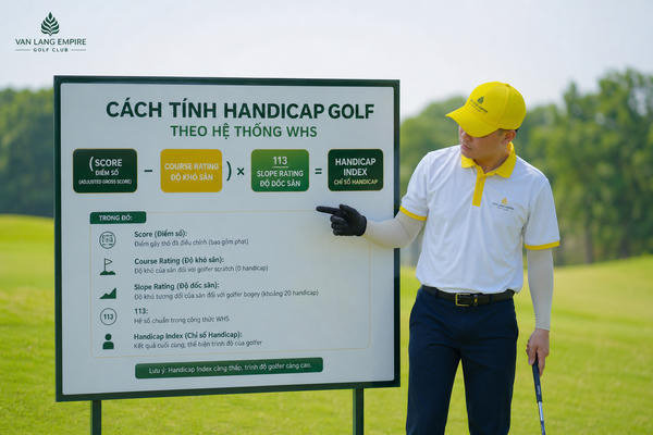 Cách tính handicap golf theo hệ thống WHS