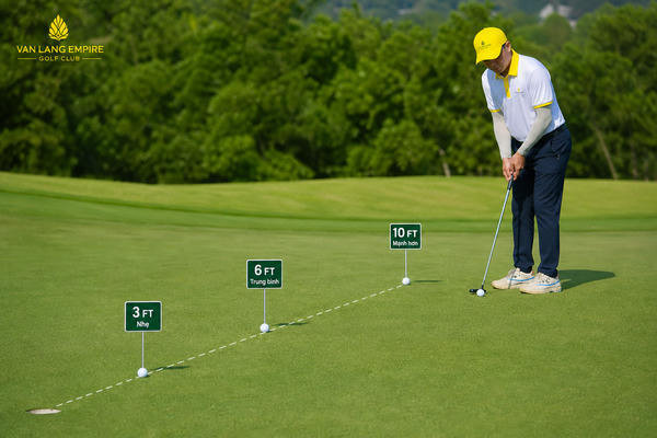 Kỹ thuật kiểm soát lực và độ chính xác khi putt golf