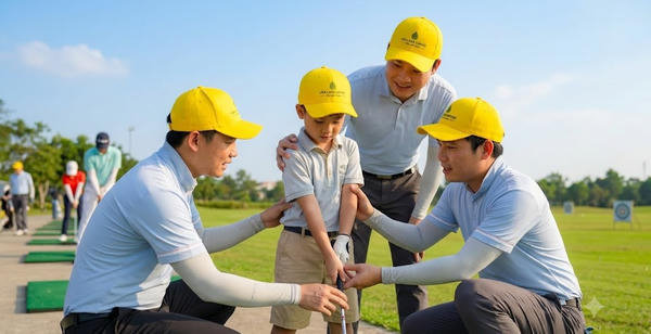 Độ tuổi nào lý tưởng để cho trẻ bắt đầu học golf? (Không có “một con số” cho mọi bé)