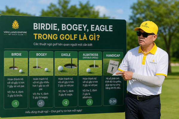 Các thuật ngữ golf liên quan người mới cần biết