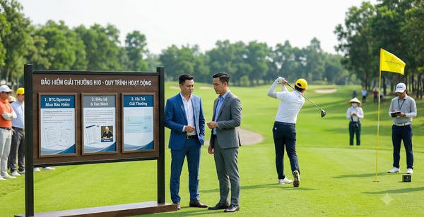 Bảo hiểm giải thưởng Hole in One (Hole-in-One Insurance) hoạt động ra sao?